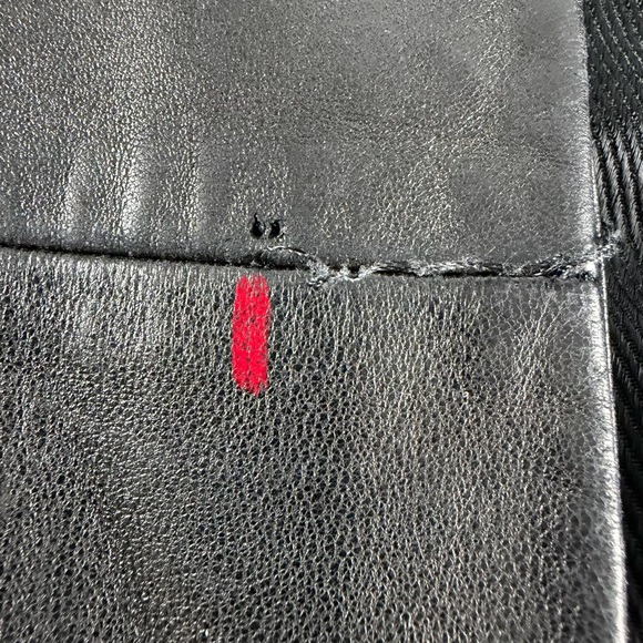 GUCCI Leather Trench Coat Men’s Small Color Black Authenticated REAL REAL - Picture 12 of 16